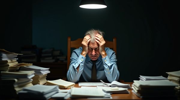 Un artisan experimente des difficultés avec la paperasse